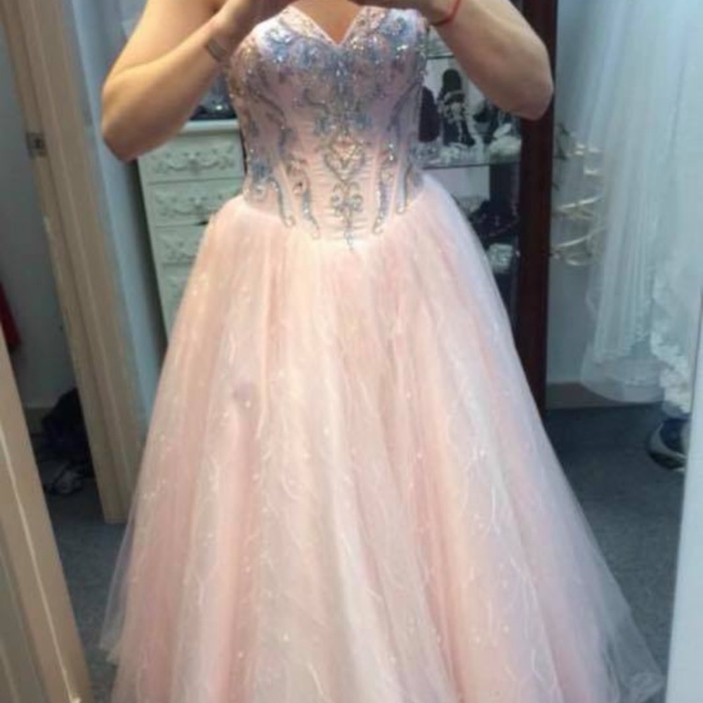 Heart shape tube top, ball gown corset